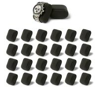 TAWBURY Lot de 24 coussins de montre - Petits coussins pour poignets de 16,5 à 18 cm, 5,1 cm de large, compatibles avec nos boîtes de montre Bayswater à 6, 12 et 24 emplacements (anthracite)