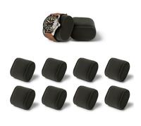 TAWBURY Lot de 8 coussins de montre taille XS pour poignets de 14 à 16,5 cm, largeur 5,6 cm, compatibles avec nos boîtes de montre Bayswater à 8 emplacements (anthracite)