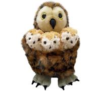 Tawny Owl (With 3 Babies) Soft Toy