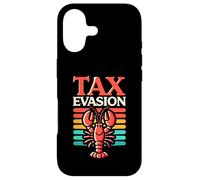 Tax Evasion Lobster Meme Funny Graphic Taxes Coque pour iPhone 17