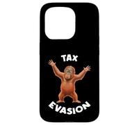 Tax Evasion Singe Orang-outan Sarcastique Singe Sarcastique Sarcasme Coque pour iPhone 15 Pro