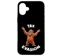 Tax Evasion Singe Orang-outan Sarcastique Singe Sarcastique Sarcasme Coque pour iPhone 16 Plus