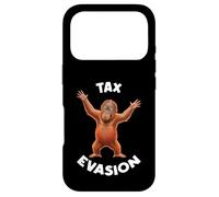 Tax Evasion Singe Orang-outan Sarcastique Singe Sarcastique Sarcasme Coque pour iPhone 17 Pro