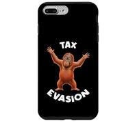 Tax Evasion Singe Orang-outan Sarcastique Singe Sarcastique Sarcasme Coque pour iPhone 7 Plus/8 Plus