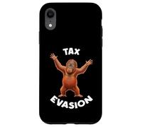 Tax Evasion Singe Orang-outan Sarcastique Singe Sarcastique Sarcasme Coque pour iPhone XR