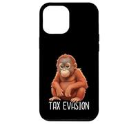 Tax Evasion Singe Orang-outan Singe Sarcastique Meme Sarcasme Coque pour iPhone 12 Pro Max