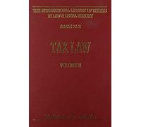 Tax Law (Vol. 2)