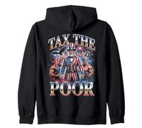 Tax The Poor Uncle Sam Satire Politique Sweat à Capuche