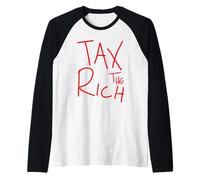 Tax The Rich AOC Rouge Manche Raglan