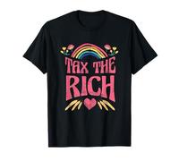 TAX THE RICH! Article de fan Gauche Merch Heidi Reichinnek T-Shirt