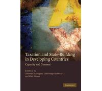 Taxation And State-Building In Developing Countries