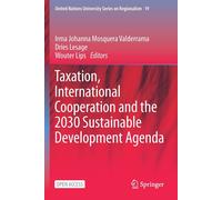 Taxation, International Cooperation And The 2030 Sustainable Development Agenda