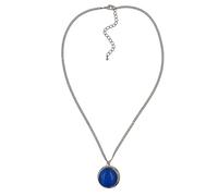 Taxe bijoux fantaisie collier chaîne pendentif couleur argent oeil de chat ro...