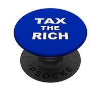 Taxer Les Riches inégalités Anti-capitalisme milliardaires PopSockets PopGrip Adhésif