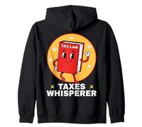 Taxes Whisperer Tax Preparer Journée fiscale Amusante Sweat à Capuche
