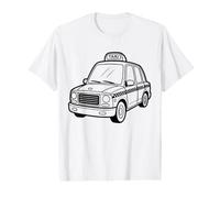 Taxi à colorier et à Peindre soi-même T-Shirt Graphique avec Valeur