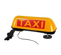 Taxi Cartello Led Auto- Cartello Taxi Per Auto, Taxii Cartelloo Luminoso Sul Tetto Della Cabina, Adattabilità Luce Tetto 12V | Lampada LED Magnetica Con Insegna Luminosa Per Veicoli Da Car