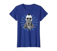Taxi Driver Movie, Cinema Classics, Movie T-Shirts, Cinéma T-Shirt, Femme, Bleu Royal, XS