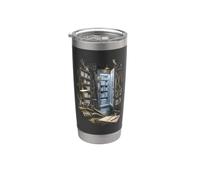 Taxidermie Taxidermiste Gobelet isotherme en acier inoxydable double paroi