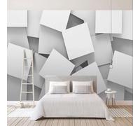 Taxpy Papier Peint Photo 3D Personnalisé Extension De L'Espace Stereo Cube Autocollant Mural Effet 3D Papier Peints Panoramique Décoration Murale Pour Salon Chambre À Coucher Tv-430X300Cm