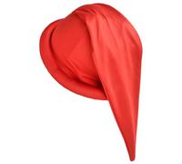 TAXTYHRE Chapeau Nain Adulte, Bonnet de Nain Adulte, Chapeau Gnome, Bonnet Gnome, Gnome Hat, Chapeau Nain, Parfait pour les Fêtes et les Jeux de Rôle sur le Thème des Contes de Fées (Rouge)