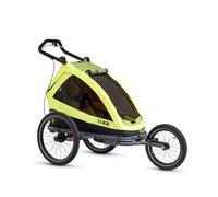 TAXXI ELITE one lemon| Remorque | Buggy | Jogger | Poussette multifonctionnelle | Tout pour un| Système de voyage flexible | 3 en 1