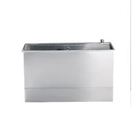 TAXXII Évier Utilitaire en Acier Inoxydable, évier Commercial pour balais à Franges, évier de Camping/bac à lessive pour Garage, Restaurant, Cuisine, Chambre (67 cm/26,3 po)