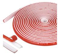 TayBong Bande de calfeutrage flexible en TPE de 6 m pour plinthe, joint d'étanchéité pour sols stratifiés, comptoirs et plafonds (9 mm x 12 mm)