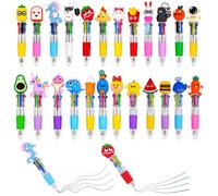 TayBong Lot de 24 stylos à bille multicolores