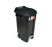 Tayg Conteneur déchets Eco 120L avec pédale noir