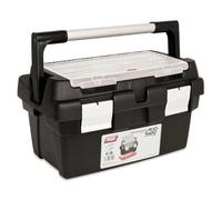 TAYG - MALLETTE D'OUTILLAGE - 400 x 225 x 190 mm - AVEC COMPARTIMENT DE RANGEMENT