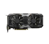 Taygate Carte Graphique de Jeu Fit for Zotac GTX 1050TI 4GB X-Gaming OC Carte vidéo GPU GTX1050 TI 4GB OC Cartes Graphiques adaptées à GeForce GTX1050TI Screenclock