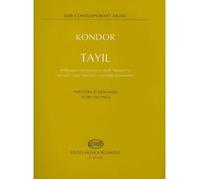 Tayil For Male Voice (Narrator) And Eight Instrume / Recueil