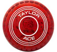 Taylor ACE Coloured Bowls Cherry Red - Set of 4, Heavy, Size 2, Progrip