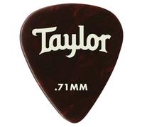 Taylor Celluloid Picks 0.71 Tortoise Shell