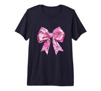 Taylor Lover Prénom Adolescentes Filles Femmes Nœud Boule Disco Rose T-Shirt Haut de Gamme
