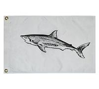 Taylor Made Products 3218, drapeau de poisson, nylon, 30,5 x 45,7 cm, requin