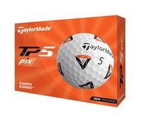 Taylor Made TP5 Pix Lot de 5 balles de golf Modèle 2021 Blanc