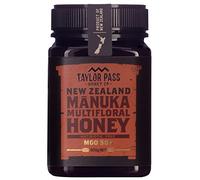 Taylor Pass Honey Co. Miel de Manuka Multifloral MGO50+ | Miel durable de Nouvelle-Zélande | (Manuka MGO50+) (500 g)