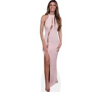 Taylor Paul (Pink Dress) Silhouette en Carton Taille Mini