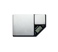 Taylor Pro Balances de Cuisine Numériques avec Design de Pesage à Double Plate-Forme, Standard Professionnel avec Précision et Fonction Tare, Acier Inoxydable Brossé Noir / Argent, Capacité 5 kg