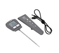Taylor Pro Thermomètre de cuisson numérique USB rechargeable Noir 20,5 x 2,5 x 5,7 cm 0,1 g