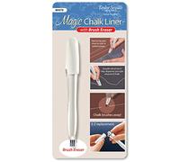 Taylor Seville Originals Liner de Craie Magic avec Gomme Brosse - Outil pour Outil de Dessin et de Marquage des Lignes de Motifs, Blanc - 1 Pièce