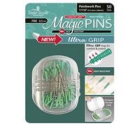 Taylor Seville Originals Patchwork Magic Broches, Metal, Vert, 0,5 x 36mm, Set de 50 Pièces