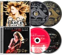 Taylor Swift - Fearless / Speak Now Tour Live - Taylor Swift / 4-Disc Pack Collection (Deluxe Platinum Edition) [4CD] [4СD]