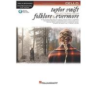 Taylor Swift - Selections From Folklore & Evermore: Cello Play-Along Book With Online Audio