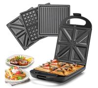 Taylor Swoden 3-en-1 XXL 4 Sandwichs Gril Gaufrier