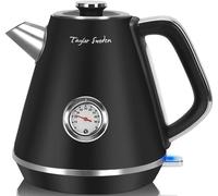 Taylor Swoden Aladin - Bouilloire rétro Vintage themomètre intégré, 2200W, 1,7L 2200W, arrêt automatique, cadran de température.