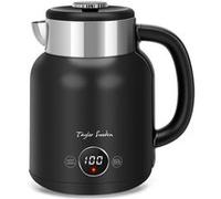 Taylor Swoden Asher - Bouilloire double paroi Cool Touch 1.7L. Température réglable, maintien au chaud 1h. 2200W, 0% BPA.