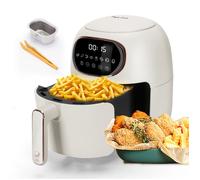 Ava - Friteuse à air capacité mini 3L. 1300W. 8 menus préprogrammés, écran tactile LED, panier anti-adhérant.